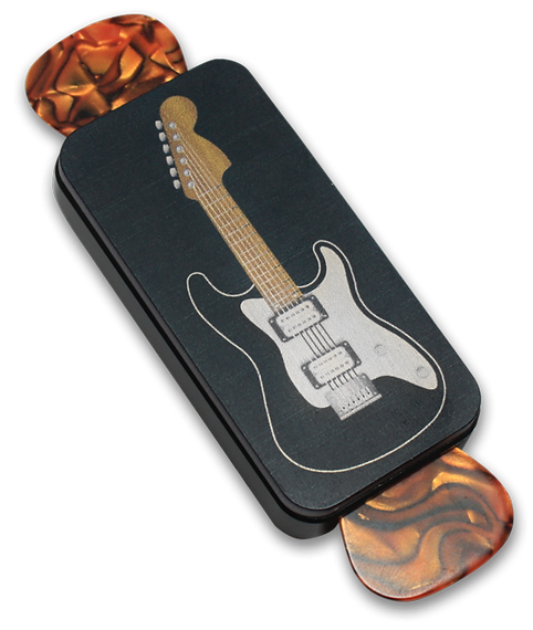 Traveling Musicians’ Perfect Guitar Pick Case for the Road